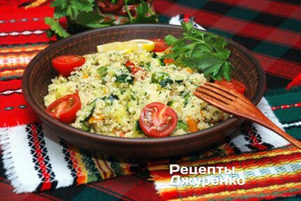 Кус-кус с овощами