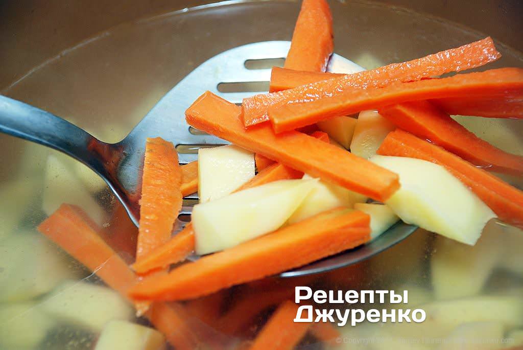 Овочевий бульйон.