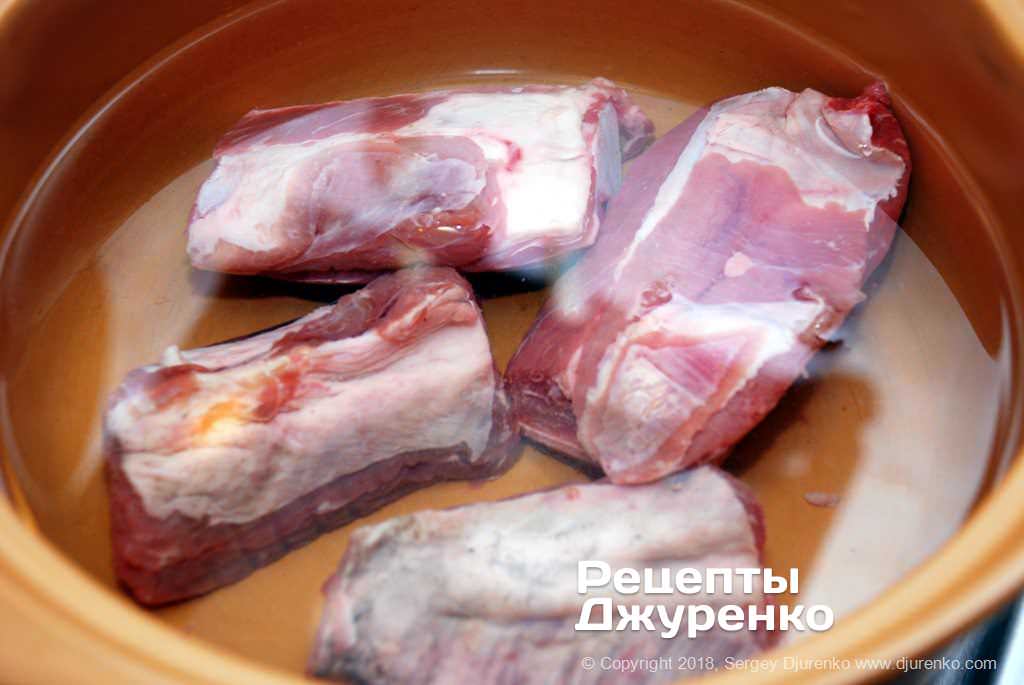 Бульон из говядины.