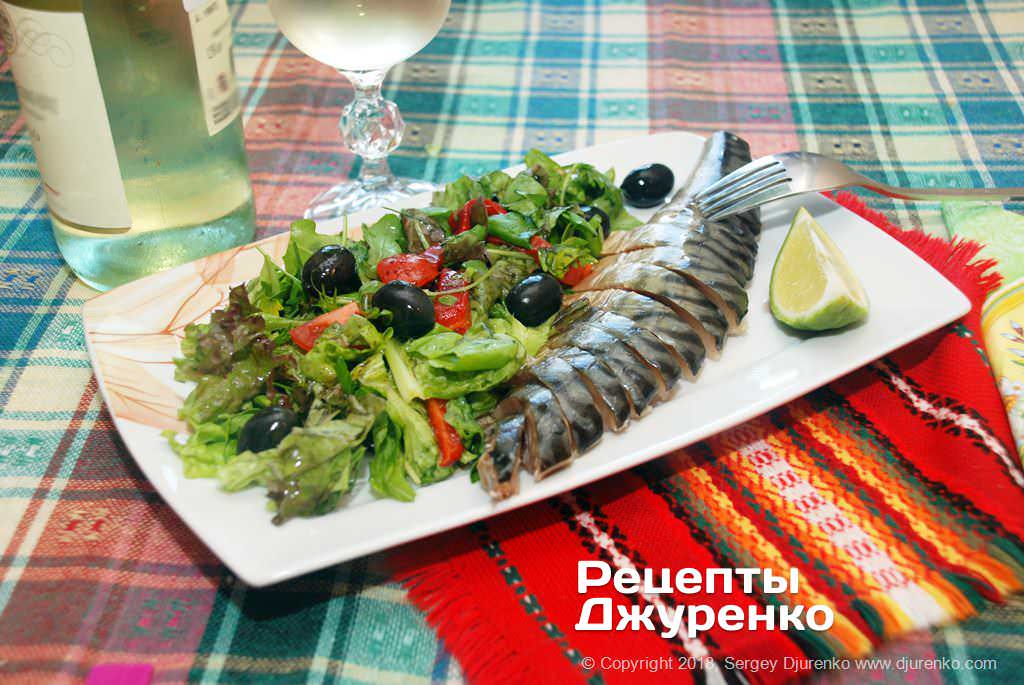 Рецепт приготування Салат з копченою Салат з копченою