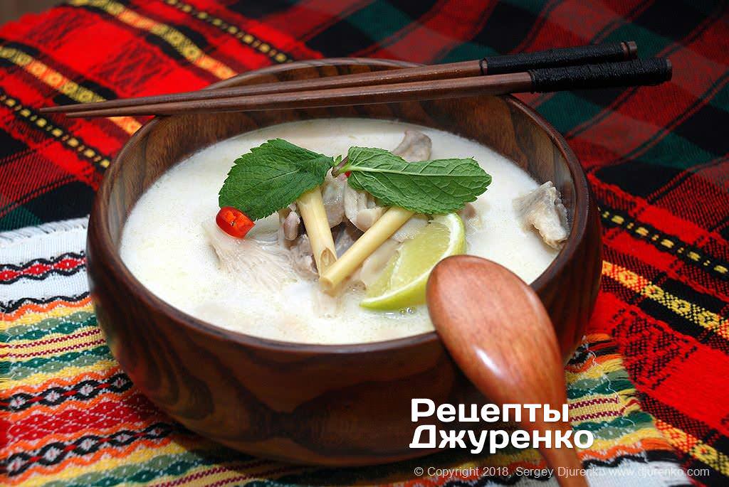 Том кха кай - суп
