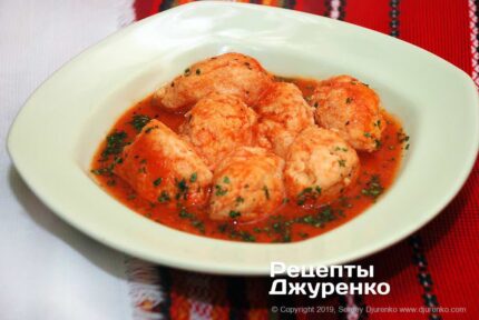 Рыбные кнели