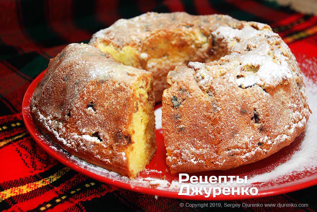 Кекс з родзинками