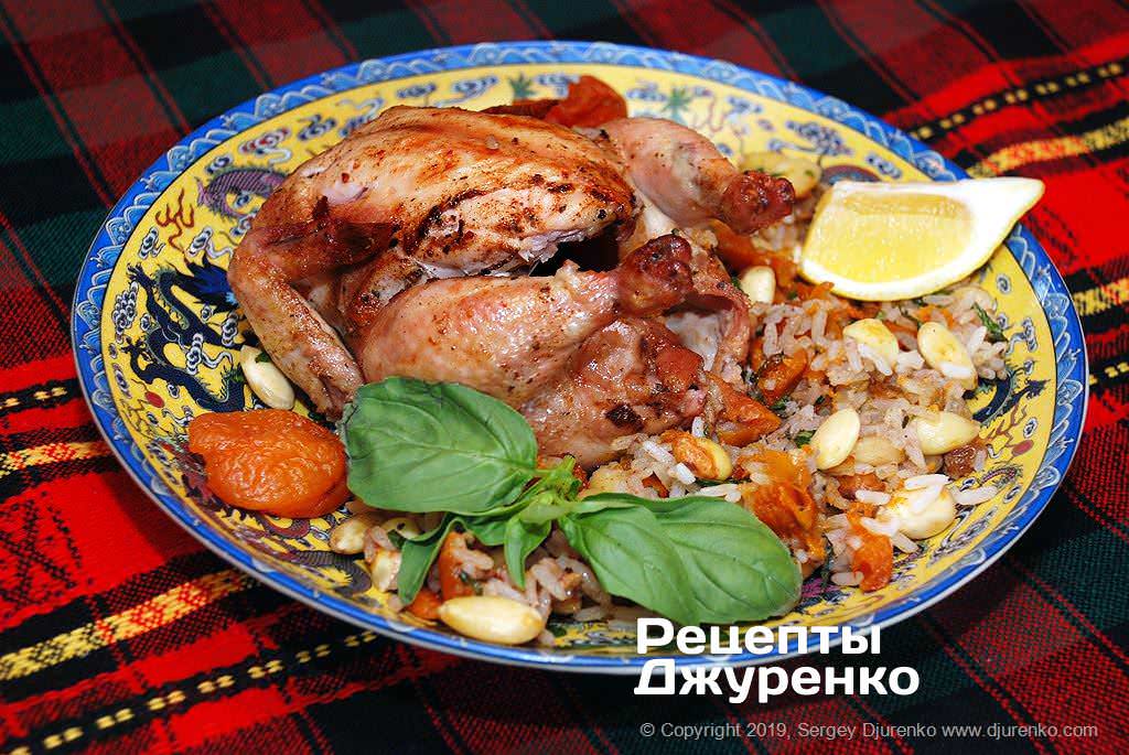 фаршированная курица