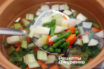 Овощной бульон.