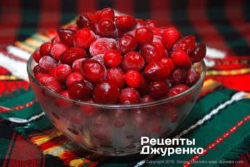Шаг 1: клюква для морса