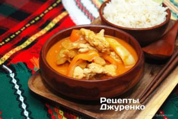 Соус карри для курицы