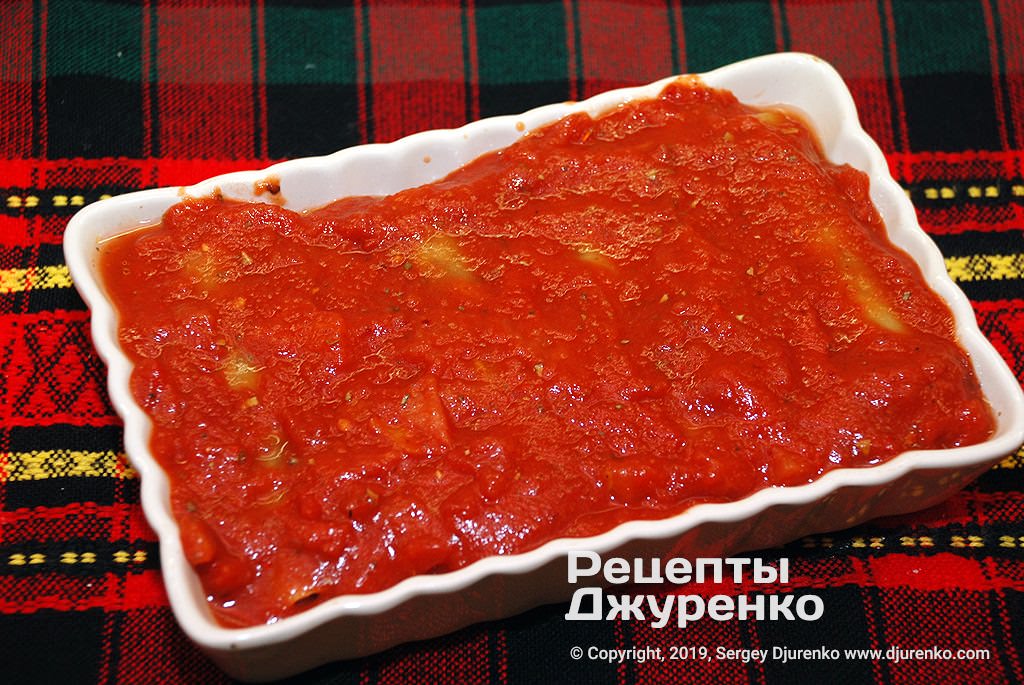 Каннеллони для запекания.