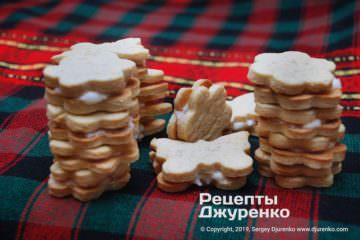 Лимонное печенье с начинкой