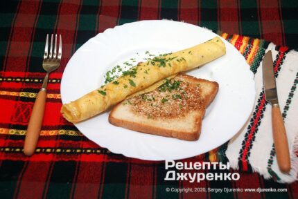 Омлет класичний, без молока