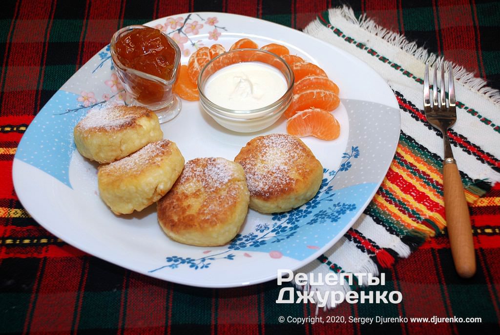 сырники с манкой