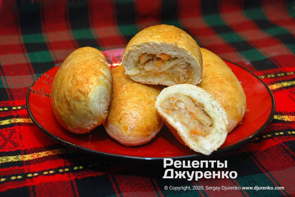 Булочки С Капустой Фото Рецепт