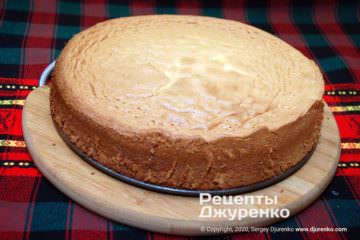Бисквитное тесто — коржи для торта