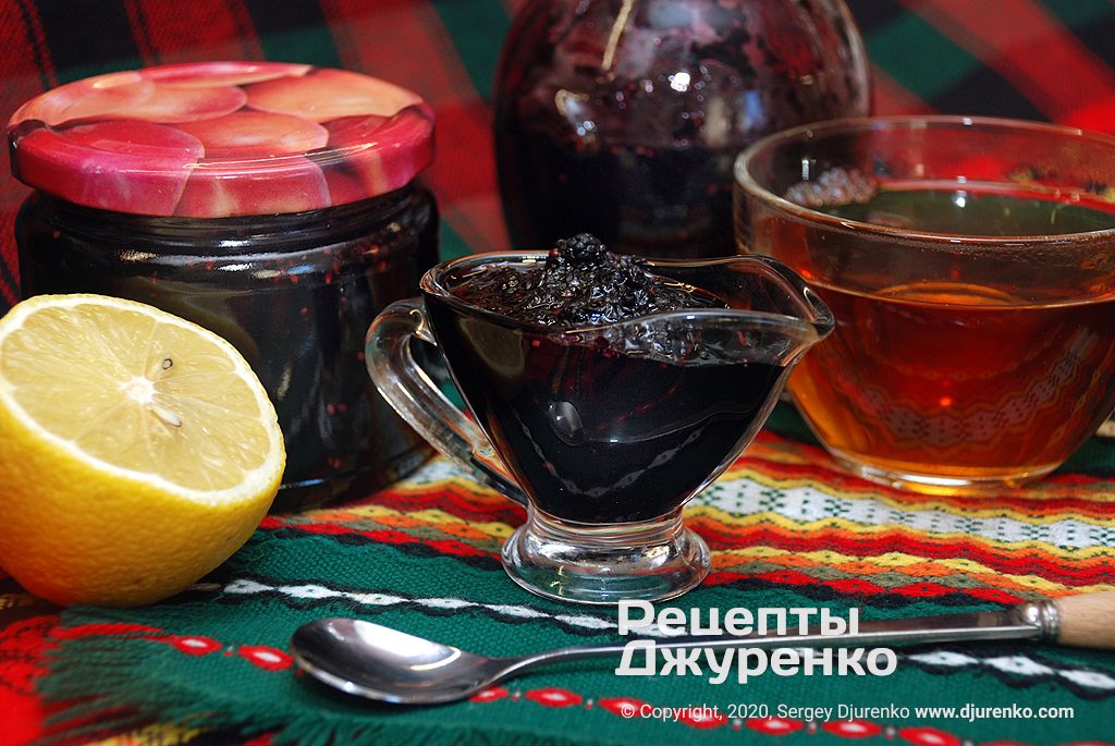 Рецепт приготування Варення з шовковиці Варення з шовковиці