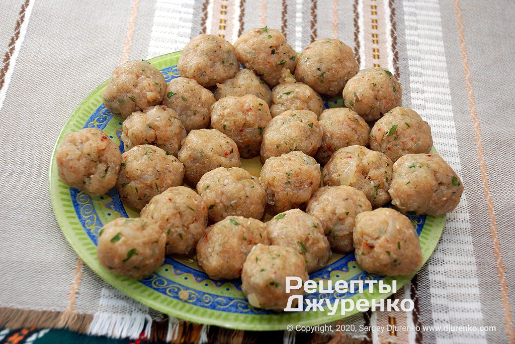 Рибні кульки.