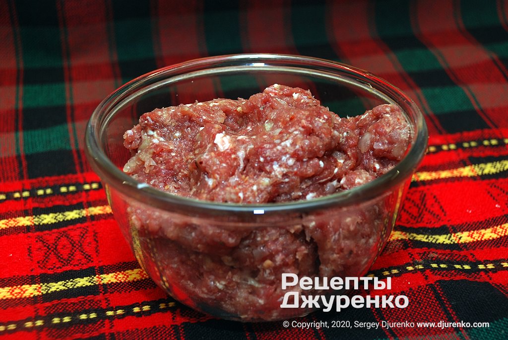 Котлетна маса.
