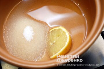 Пропитка для бисквита.