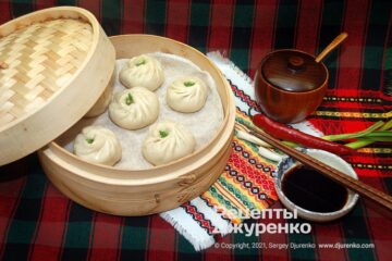 Фото рецепта баоцзи – китайськи парові булочки