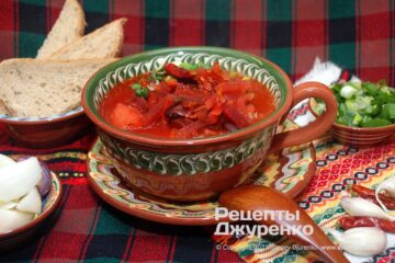 Вкусный борщ без мяса