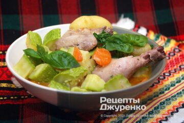 Курка з кабачками