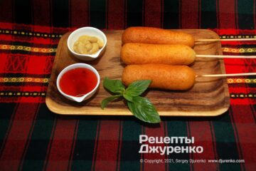 Корн дог в клярі