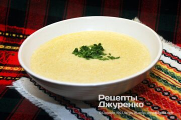 Фото рецепта суп-пюре з курки
