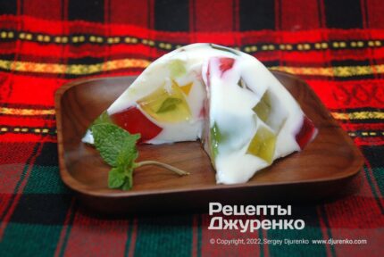 Торт Битое стекло на молоке