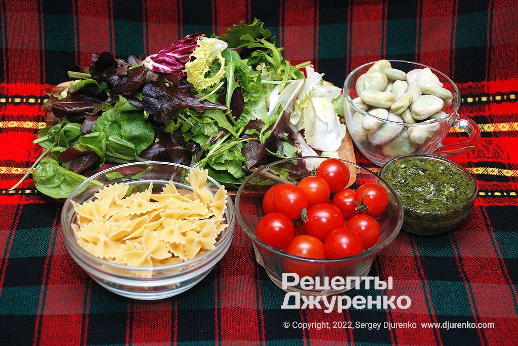 Ингредиенты для приготовления закуски.