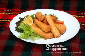 Крабовые палочки в кляре