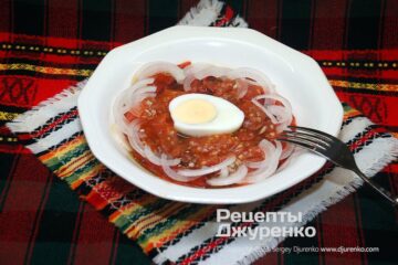 Зоронголо – закуска з перцю