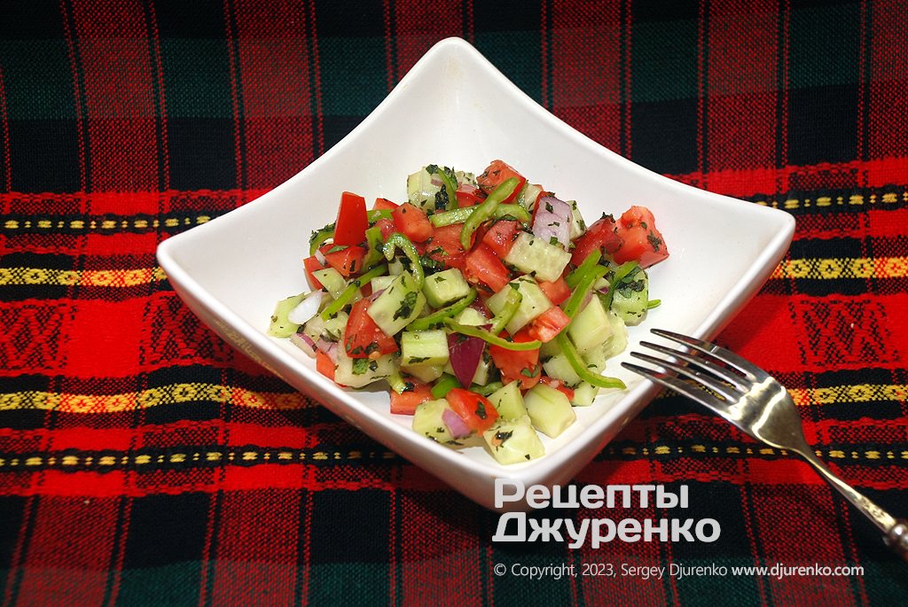 Салат Ширазі - освіжаюча закуска перської кухні