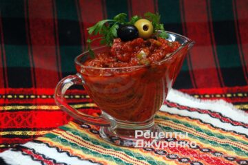 Оливковый соус
