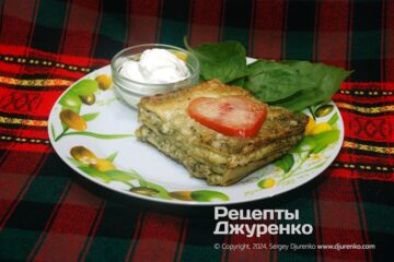 Тесто для лазаньи. Лазанья с песто и соусом бешамель