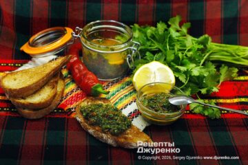 Соус чермула — североафриканская приправа и маринад