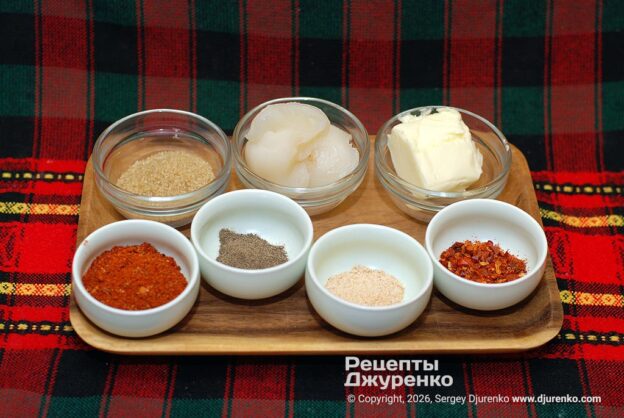 Все для соуса-глазури.